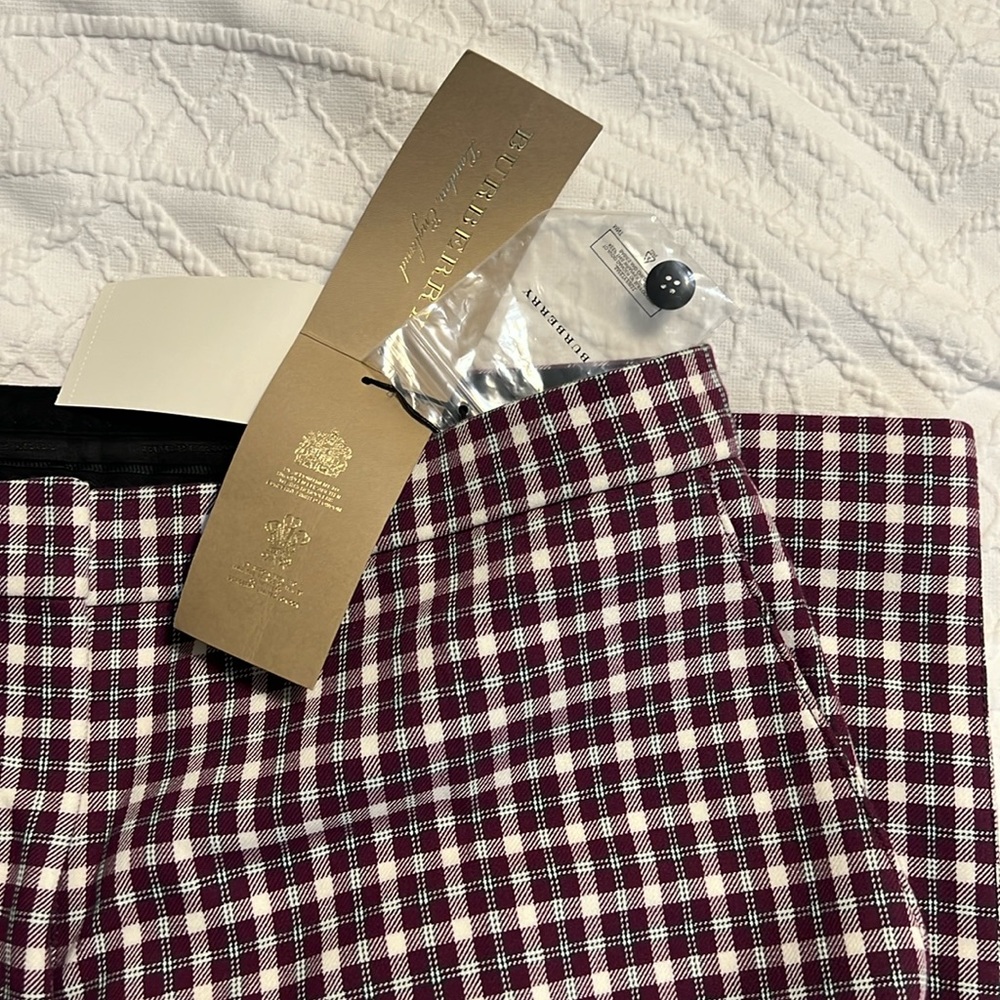 Burberry weatherproof pant size 8 NWT